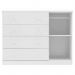 Cômoda Infantil Helena 01 Porta e 04 Gavetas Branco - Phoenix