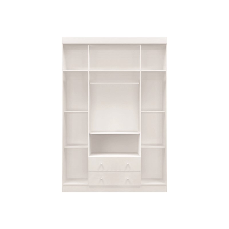 Guarda-Roupa Infantil Helena 04 Portas 02 Gavetas Branco - Phoenix