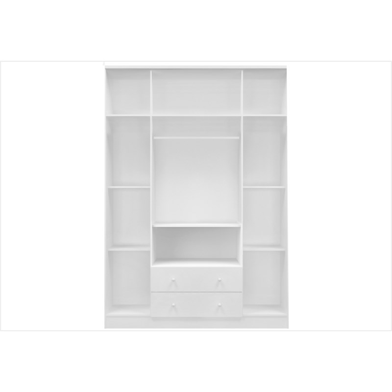 Guarda Roupa Livia 04 Portas 02 Gavetas - Phoenix