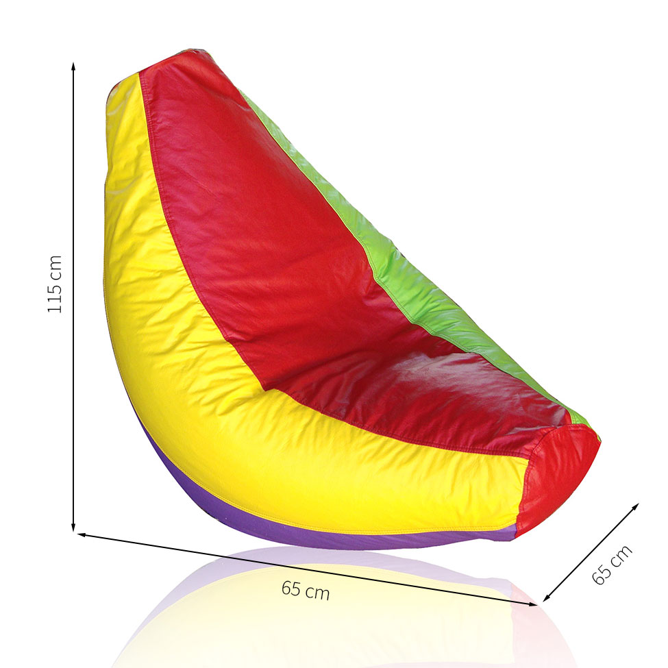 Puff Arco-íris Colorido