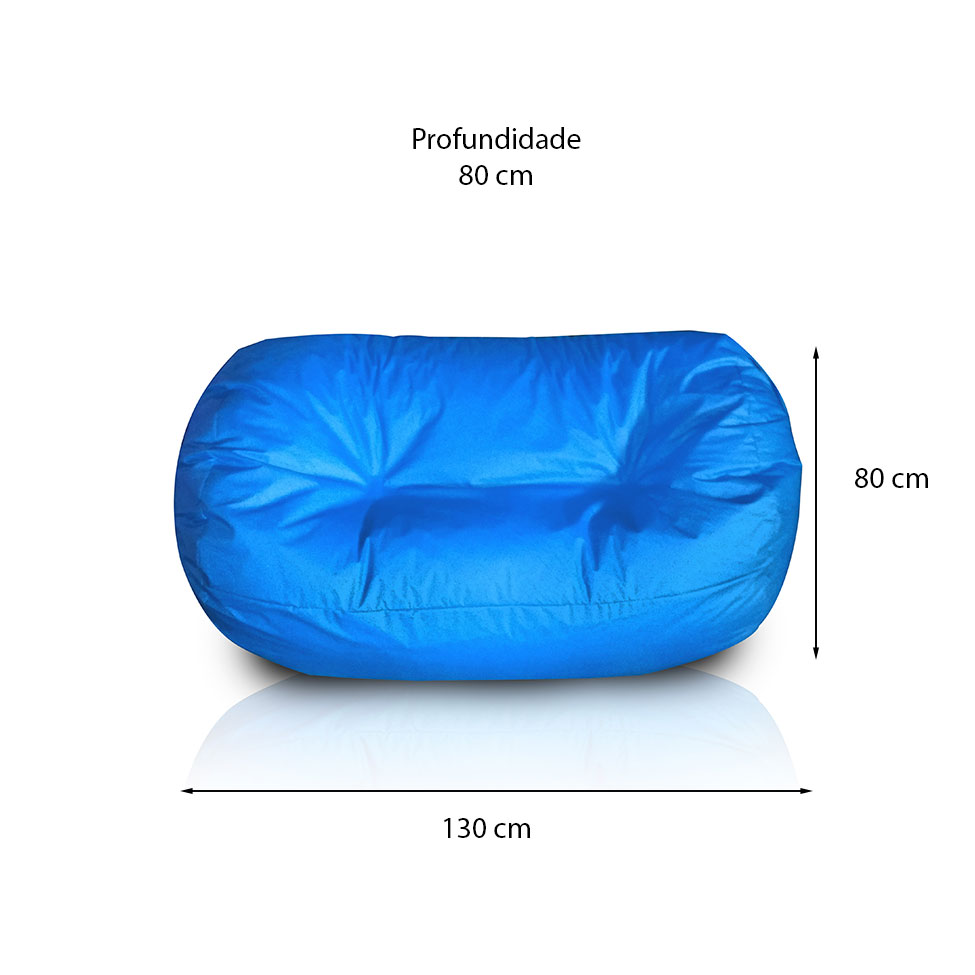 Puff Big Azul Turquesa