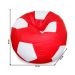Puff Bola Super em Vermelho & Branco