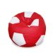 Puff Bola Super em Vermelho & Branco