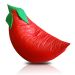 Puff Infantil Pimenta II Vermelho