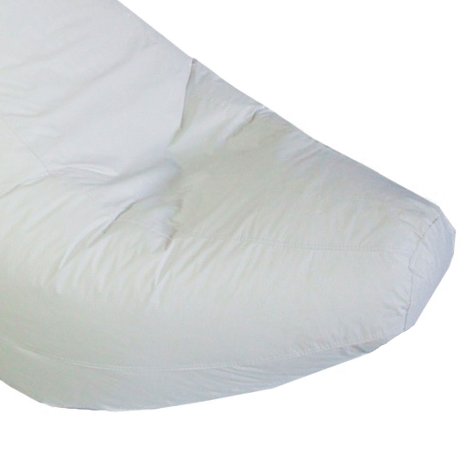 Puff Meia Lua Branco