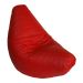 Puff Meia Lua Vermelho