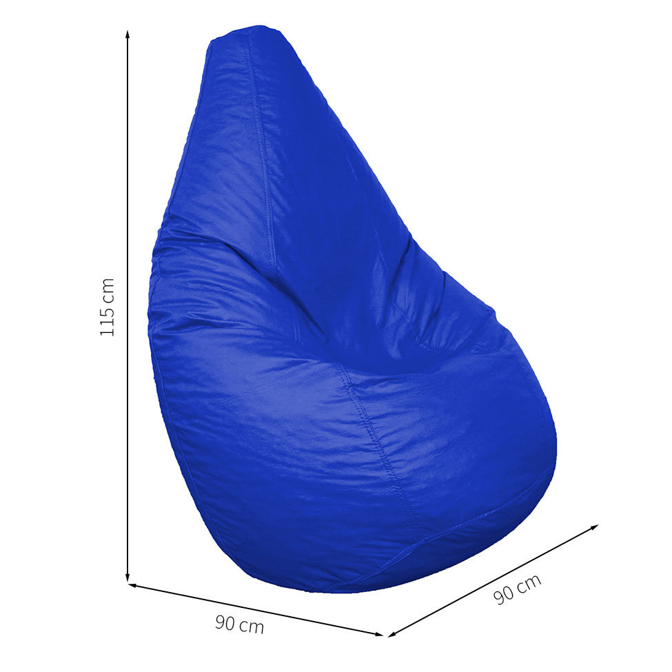 Puff Perão Azul Royal