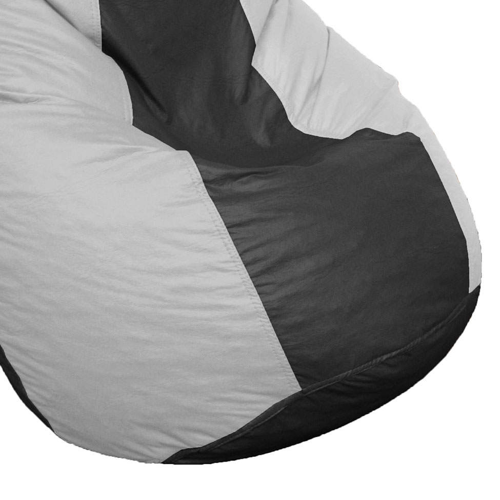 Puff Perão Preto e Branco