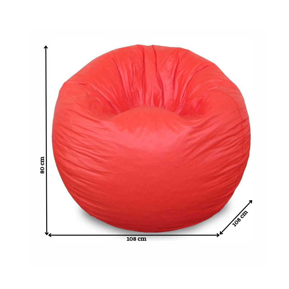 Puff Redondo Vermelho