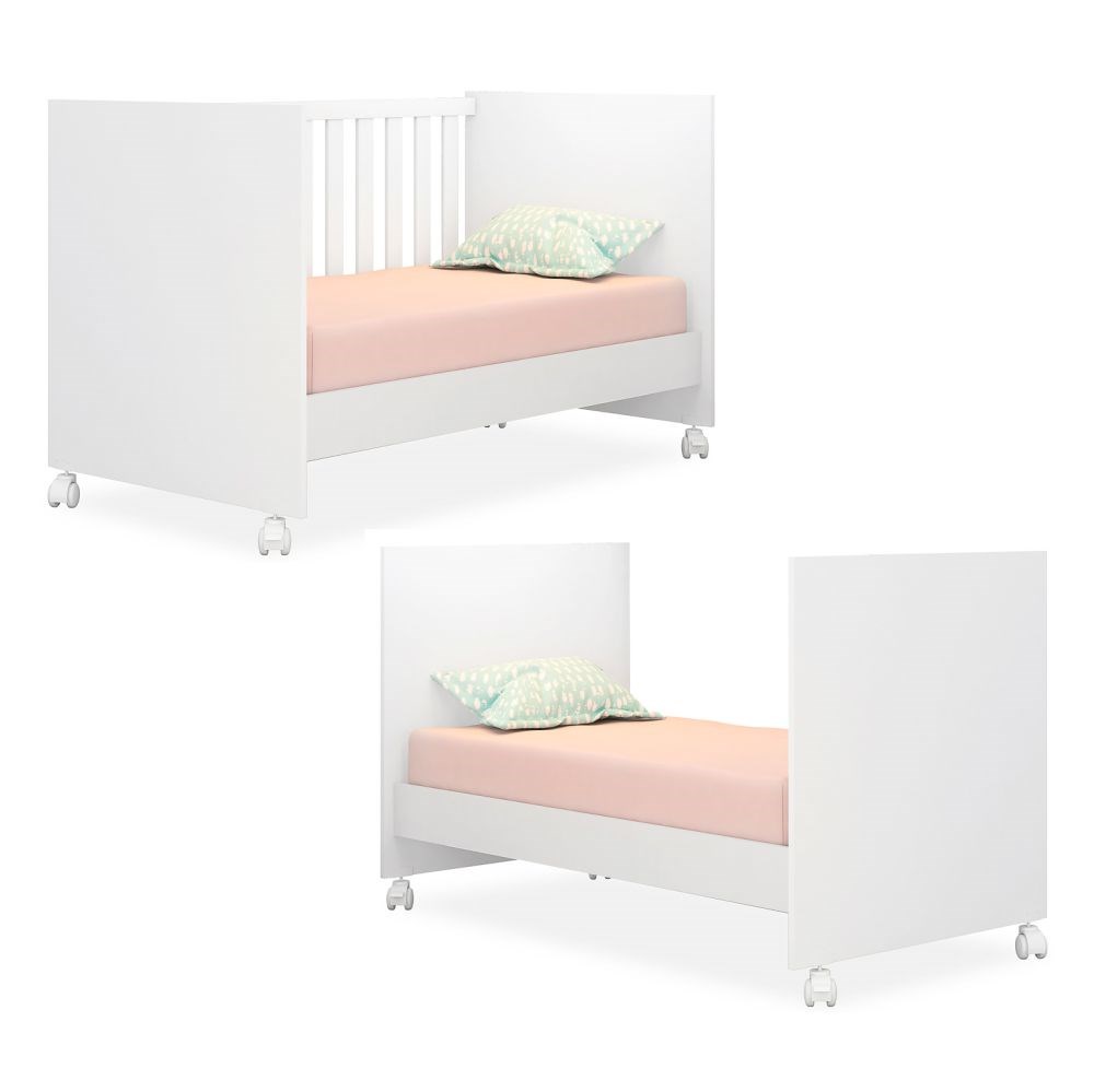 Quarto de Bebê Cômoda Helena e Berço Doce Sonho Branco - Phoenix