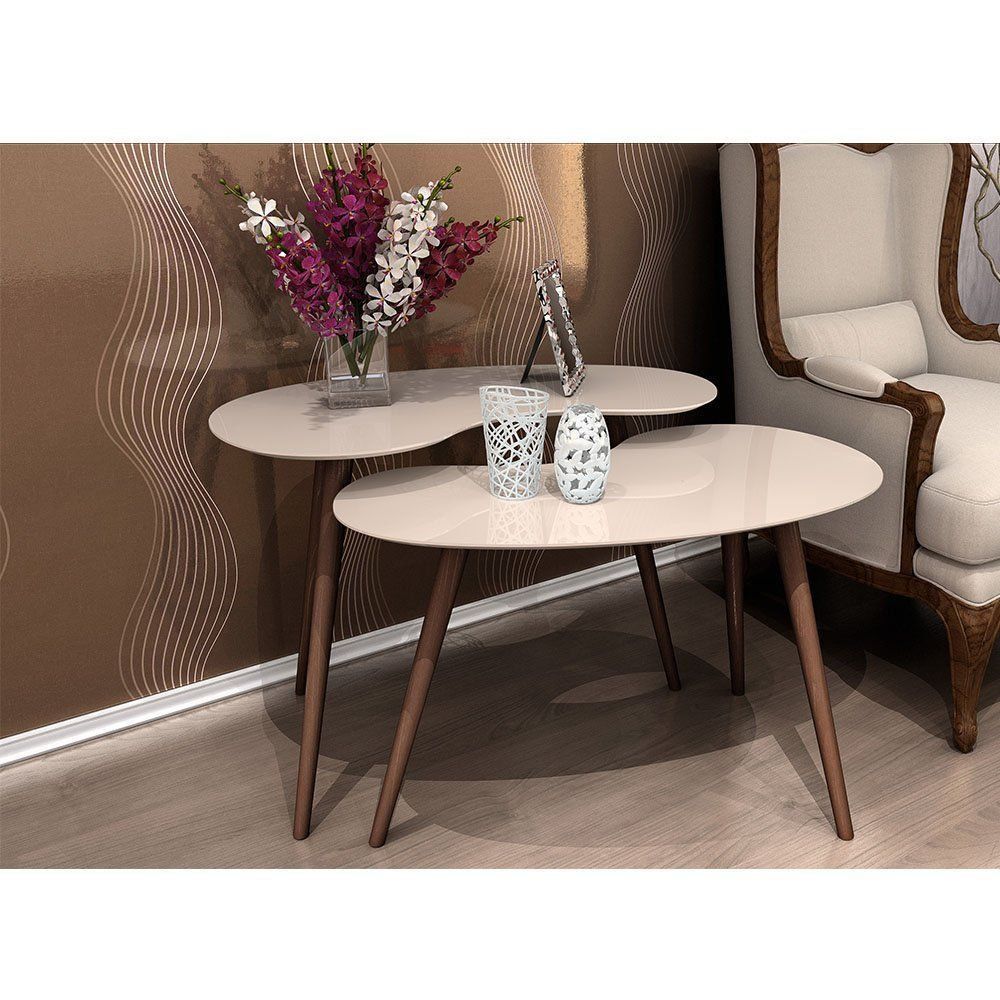 Conjunto De Mesa Feijão White - Pinoquio