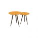 Conjunto De Mesa Redondo Amarelo - Pinoquio