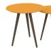 Conjunto De Mesa Redondo Amarelo - Pinoquio