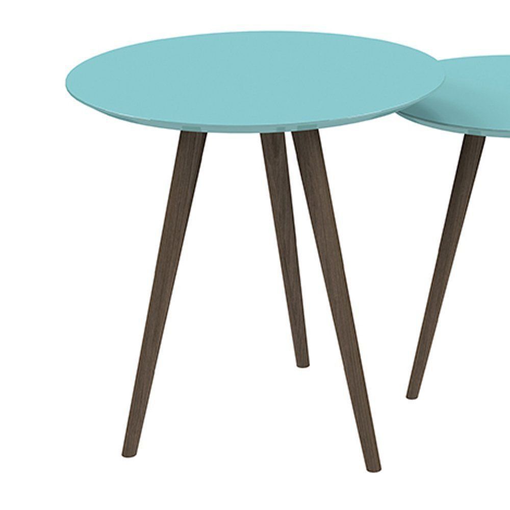 Conjunto De Mesa Redondo Azul - Pinoquio