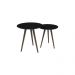 Conjunto De Mesa Redondo Preto - Pinoquio