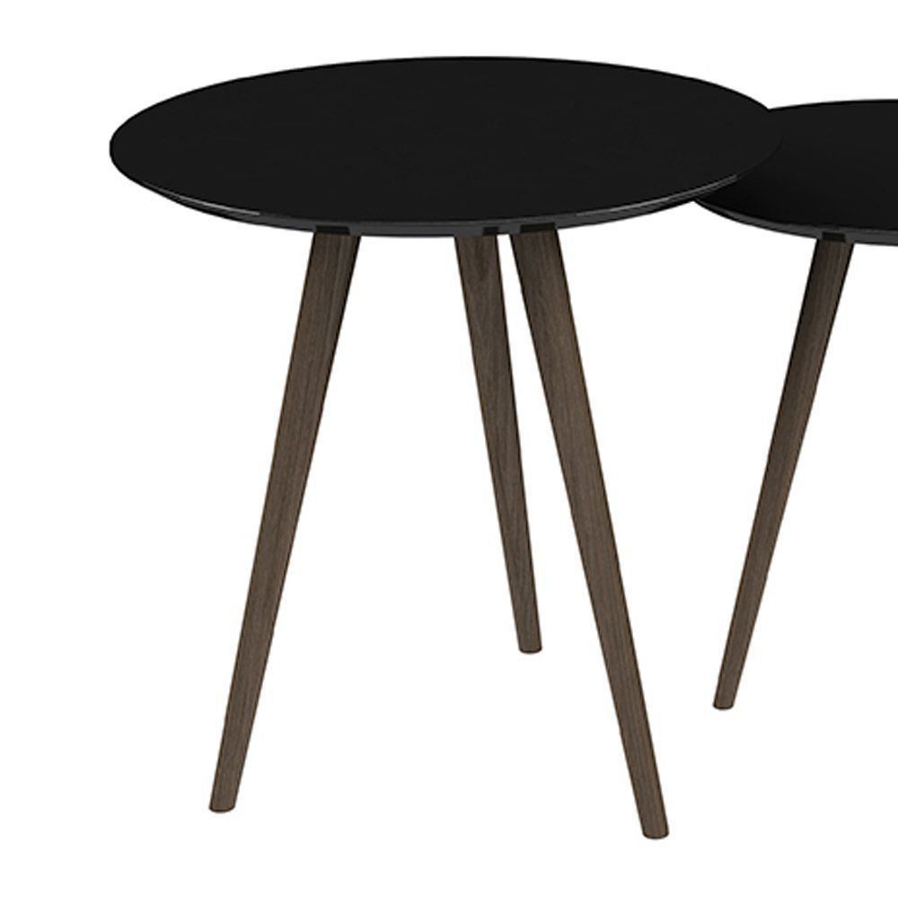 Conjunto De Mesa Redondo Preto - Pinoquio