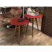 Conjunto De Mesa Redondo Vermelho - Pinoquio