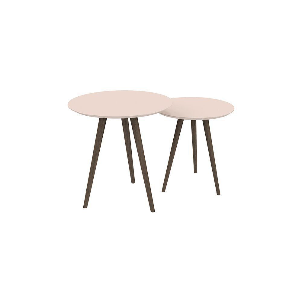 Conjunto De Mesa Redondo White - Pinoquio