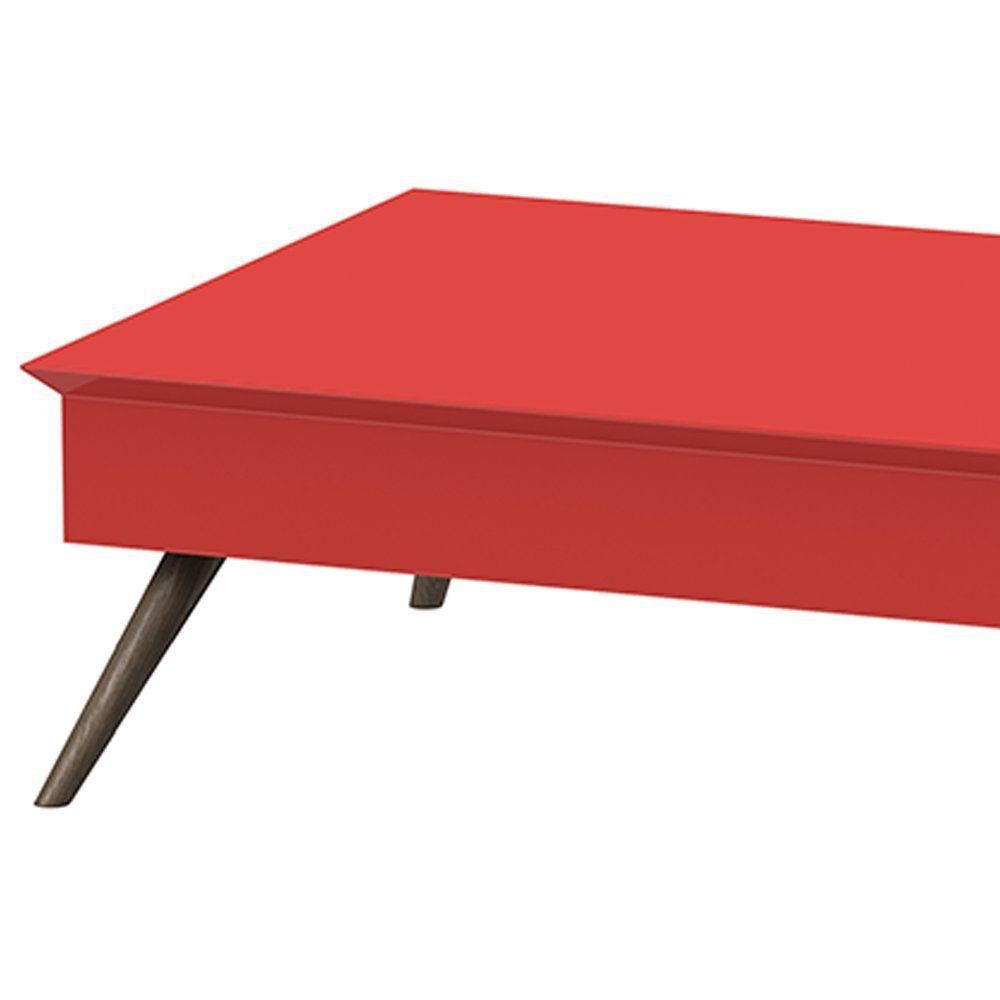Mesa De Centro Vermelho - Pinoquio 