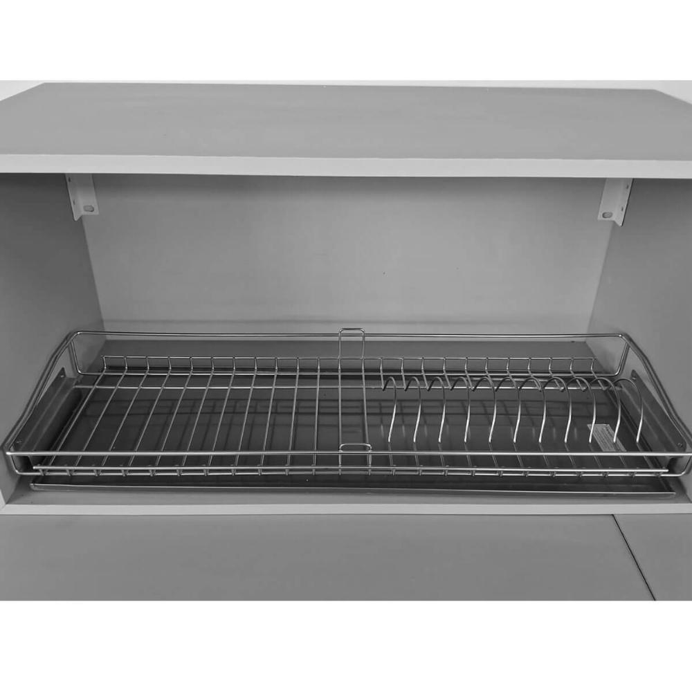 Escorredor de Pratos Louças de Embutir  57cm Aéreo Fixo com