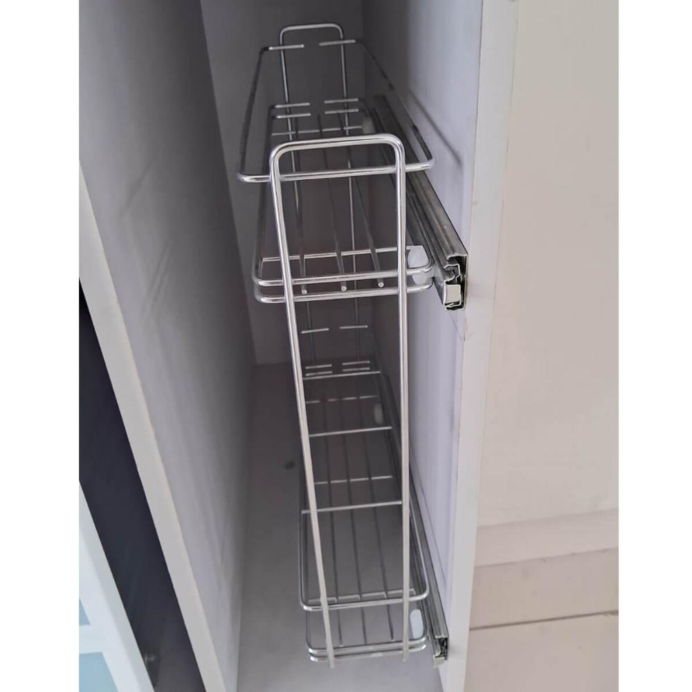 Porta Garrafas Latas Condimentos Deslizante Lateral Aramado