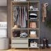 Closet Roupeiro Industrial 02 Gvt 180 Cm P1025 Arenas Dourado PP