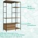 Closet Roupeiro Industrial 02 Gvt 180 Cm P1025 Mell Preto PP