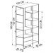 Closet Roupeiro Industrial 02 Gvt 180 Cm P1025 Mell Preto PP
