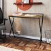 Escrivaninha Dobravel Estante 180 Cm Industrial 22X23 Preto Mell PP