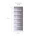 Estante Livreiro Office 1 PT Branca