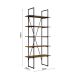 Estante Steel Wood Noce Oro e Preta