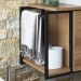 Gabinete Susp E Cuba Marmore Sintetico P1019X94101 Mell Branco PP