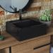 Gabinete Susp E Cuba Marmore Sintetico P1019X94101 Mell Preto PP