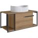 Gabinete Susp E Cuba Marmore Sintetico P1019X941012 Mell Branco PP