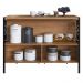 Mesa Bancada Ilha Gourmet 127cm P1034 Mell PP Milani Store