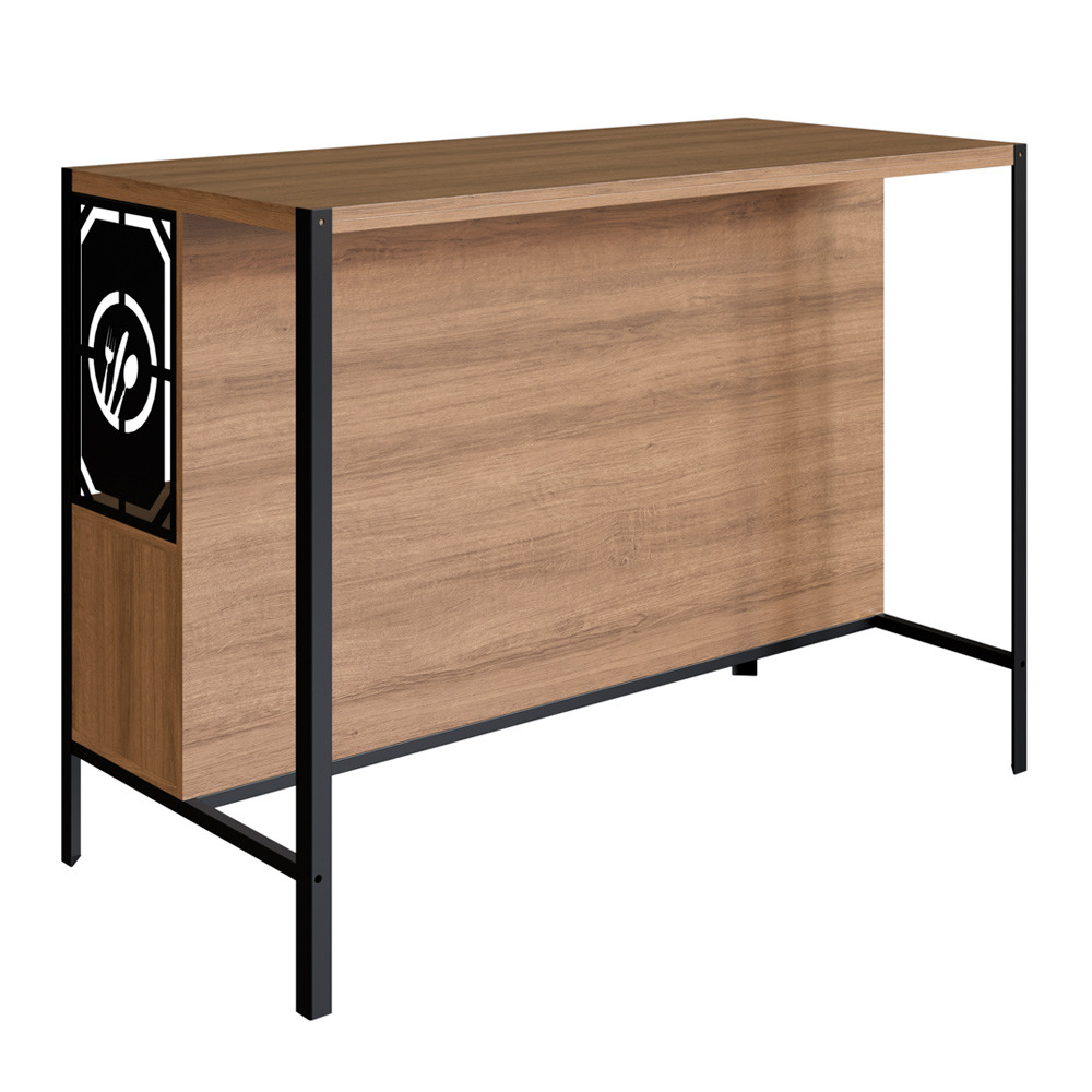 Mesa Bancada Ilha Gourmet 127cm P1034 Mell PP Milani Store
