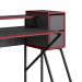 Mesa Gamer Zed 2 GV Grafite e Vermelha
