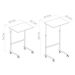 Mesa de Apoio para Notebook Regulável Steel Wood Noce Oro e Preta