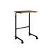 Mesa de Apoio para Notebook Regulável Steel Wood Noce Oro e Preta
