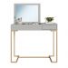Penteadeira 91 cm Com Espelho Basculante 1 GV P1040 Champagne Arenas PP Milani Store