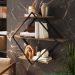 Prateleira Nicho 100X82 Cm Industrial Losango P1020 Preto Mell PP