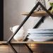 Prateleira Nicho 80X62 Cm Industrial Losango P1018 Preto Mell PP