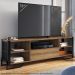 Rack 1 Gaveta Estante Com Prateleira Industrial 17X23 Mell Preto PP