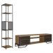 Rack 180 Cm 2 PT Estante Prateleira Industrial 27X23 Mell Preto PP