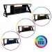 Rack Industrial 160cm Tv 60 com LED P1033 Preto Mell PP Milani Store