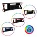 Rack Industrial 160cm Tv 60 com LED P1033 Vermelho Preto PP Milani Store