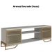 Rack Industrial 180 Cm 2 PT Com Tela Em Metal 1027 Arenas Dourado PP