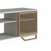 Rack Industrial 180 Cm 2 PT Com Tela Em Metal 1027 Arenas Dourado PP