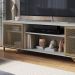 Rack Industrial 180 Cm 2 PT Com Tela Em Metal 1027 Arenas Dourado PP
