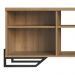 Rack Industrial 180 Cm 2 PT Com Tela Em Metal 1027 Preto Mell PP